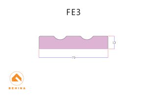 نقشه سطح مقطع ابزار دکوراتیو