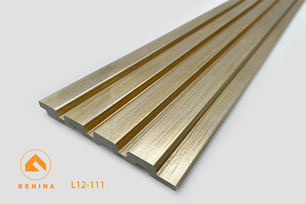 دیوارپوش لوور طلائی