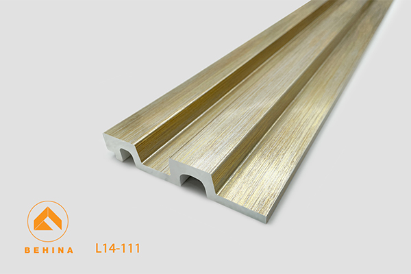 دیوارپوش لوور طلائی